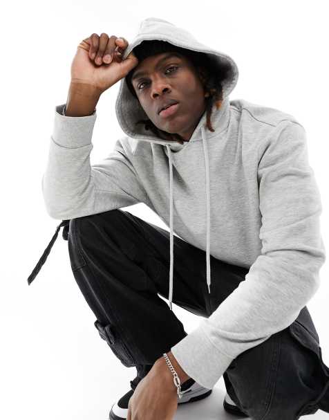 Sudadera con capucha en gris marga de COLLUSION - view 1
