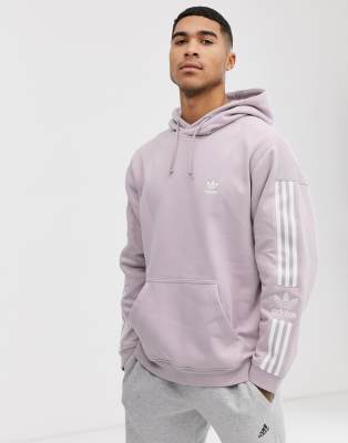 Sudadera con capucha en lila con logo de adidas Originals | ASOS