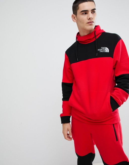 Sudadera roja best sale the north face