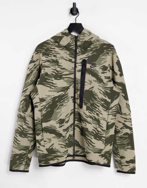 Sudadera con capucha gris de polar de Nike