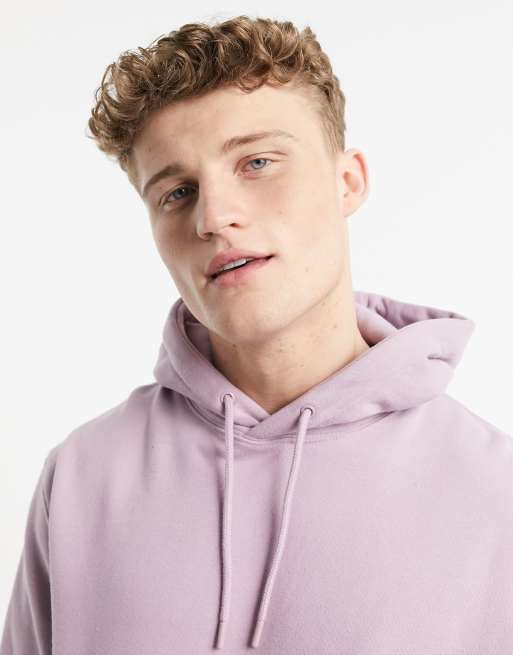 Sudadera con capucha lila sin cierres de Topman (parte de un conjunto), 3 de 4