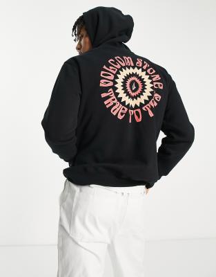Sudadera con capucha negra Catch 91 de Volcom