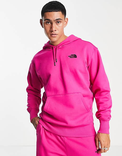 Hombre Sudaderas con y sin Capucha Deportivas | Sudadera con capucha rosa básica exclusiva en ASOS de The North Face - SG30716
