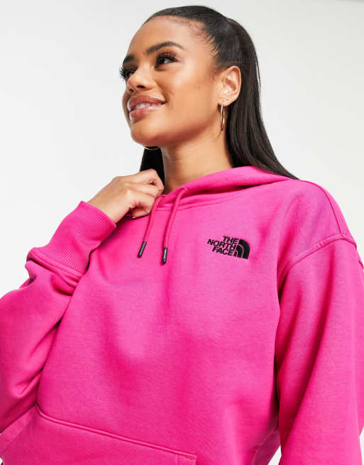 Sudadera north cheap rosa pelo