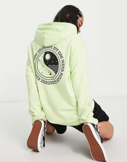 Sudadera con Capucha Vans Suspension Morada Unisex