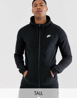 con capucha y cremallera negra 804389-010 de Nike Tall | ASOS