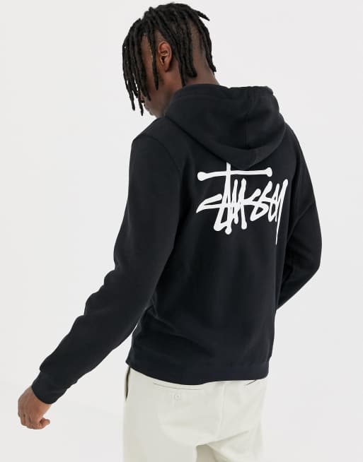 Sudadera con capucha y estampado en la en negro de | ASOS