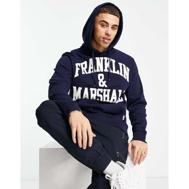 Sudadera con capucha y logo de Franklin Marshall ASOS