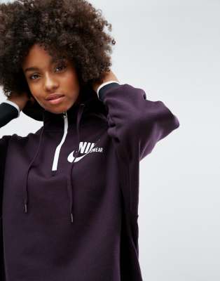 sudadera nike color vino