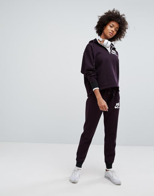 Sudadera nike color vino cheap