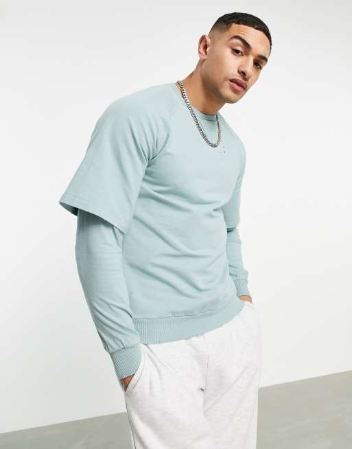 Sudadera con cuello redondo y detalle calado Saratoga de Bolongaro Trevor Sport