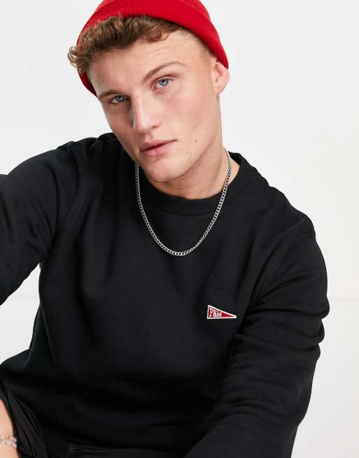 Sudadera con cuello redondo y logo de Franklin & Marshall