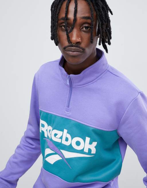 Sudadera reebok shop classic purpura