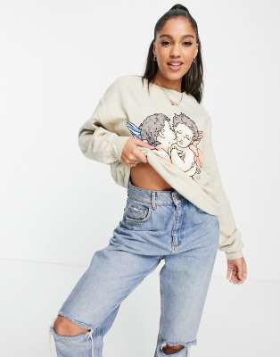 Sudadera con querubines de New Love Club