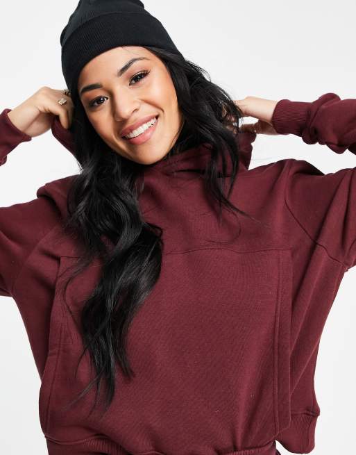 Sudadera color vino on sale