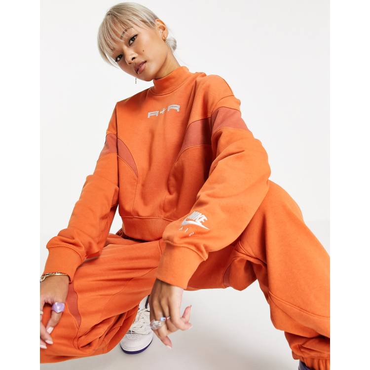 Sudadera nike mujer naranja sale