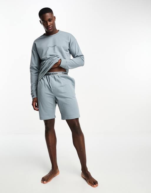 Sudadera de pijama azul de Calvin Klein