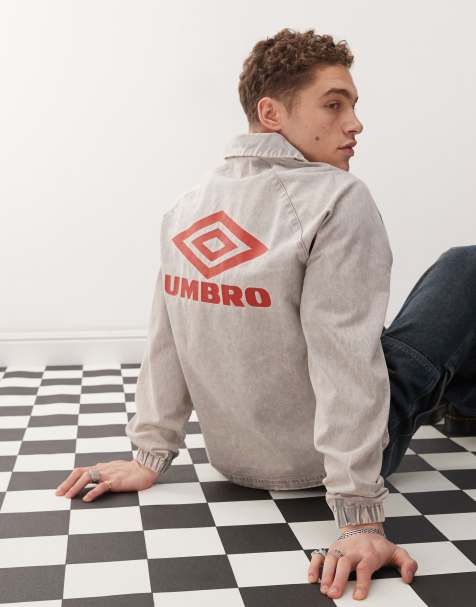 Sudadera deportiva gris lavado de Umbro - view 1