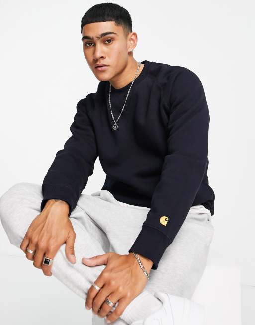 Sudadera en azul marino Chase de Carhartt WIP
