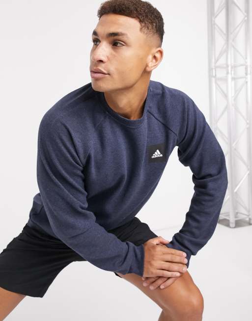 Sudadera en color tinta stadium legend de adidas