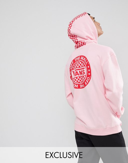 Vans sudadera rosa discount