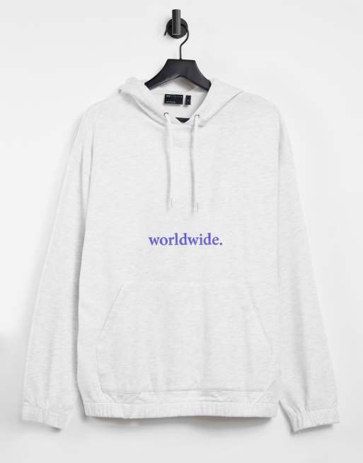 Conjunto de chándal extragrande con texto estampado de ASOS DESIGN, 2 de 2