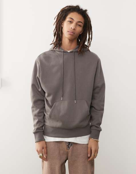 Sudadera gris carbón con capucha de COLLUSION - view 1