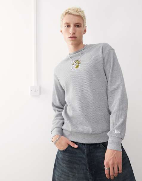 Sudadera gris con bordado floral de los LA Dodgers de New Era - view 1