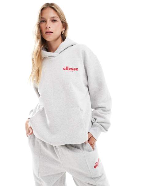 Sudadera gris con capucha Paschi de ellesse - view 1
