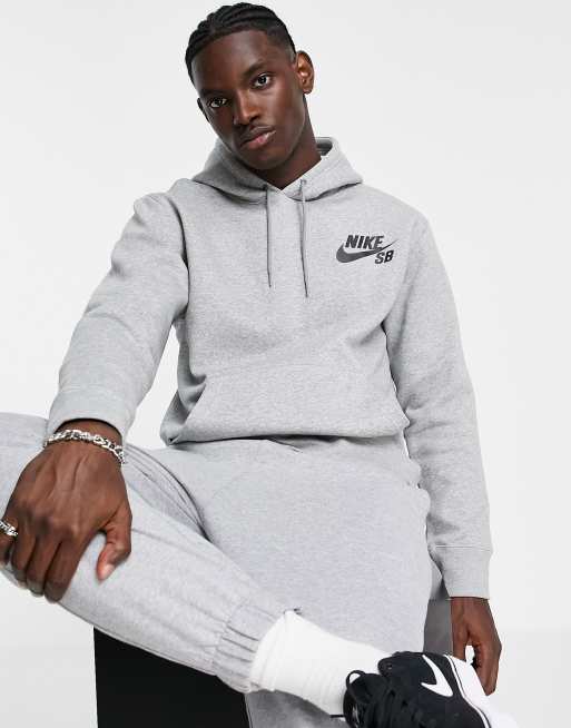 Sudaderas nike sb hombre on sale gris