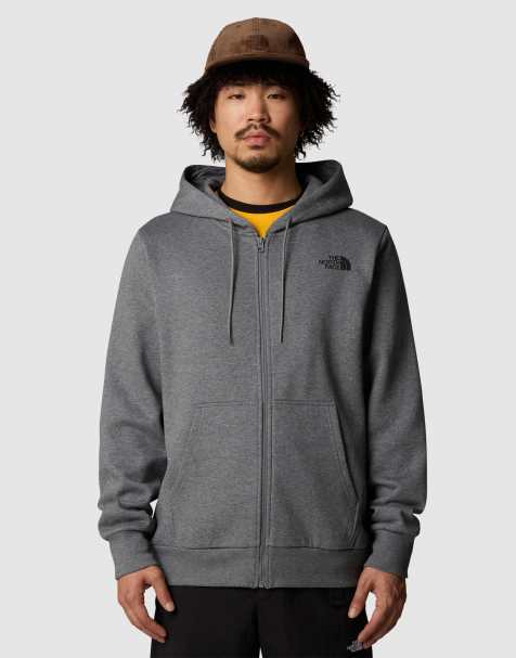Sudadera gris con capucha y cremallera Simple Dome de The North Face - view 1