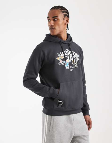 Sudadera gris con estampado de las mascotas de la Copa Mundial de la Fifa 26™ de adidas Performance - view 1