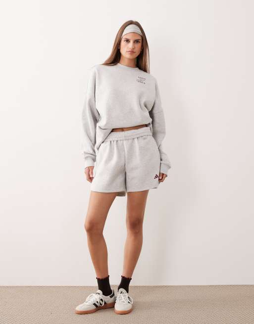 Sudadera gris con tres rayas Three Stripes Studios de adidas Performance, 4 de 4