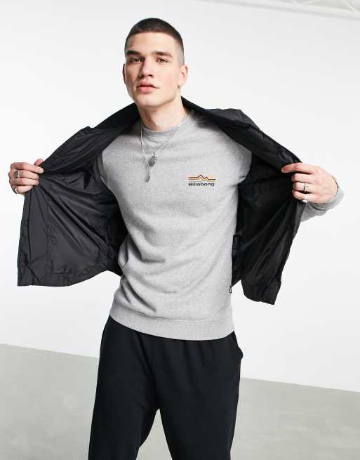 Sudadera gris Denver de Billabong ASOS