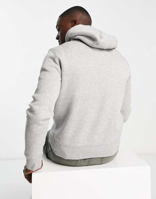 Sudadera gris marga con capucha y logo de bandera bordado de Tommy Hilfiger, 2 de 4