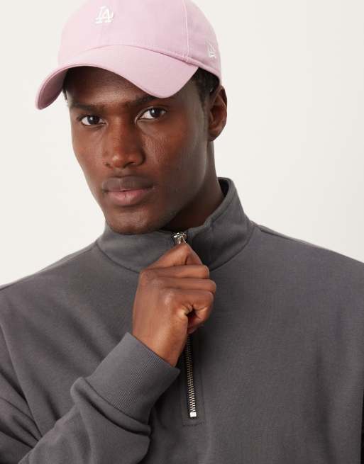 Sudadera gris oscuro con cuello alzado y cremallera corta de New Look, 2 de 4