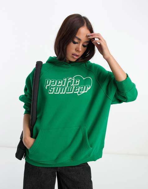 Sudadera holgada con capucha y estampado gráfico "Pacfic Sports" de PacSun - view 1