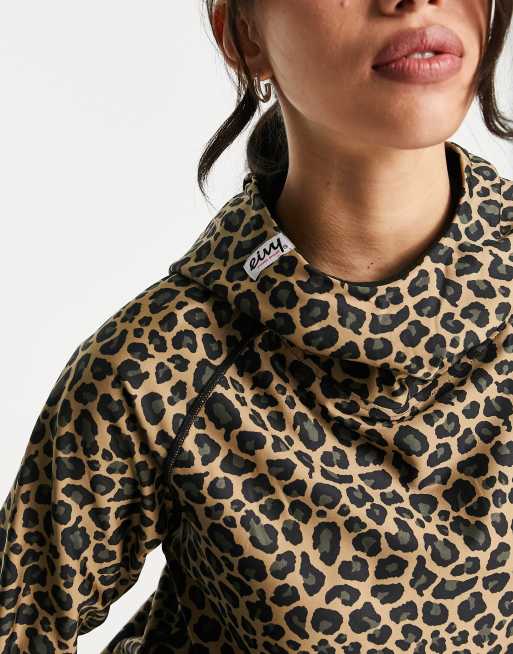 Sudadera de leopardo hot sale