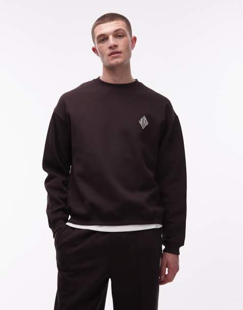 Sudadera marrón con logo de Lacoste - view 1