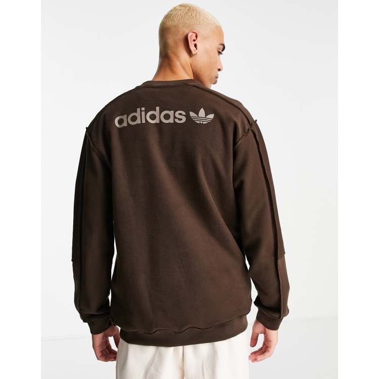 Sudaderas adidas cheap hombre marrón