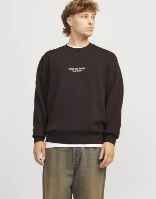 Sudadera marrón de Jack & Jones