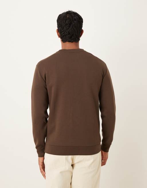 Sudadera marrón de Selected, 3 de 5