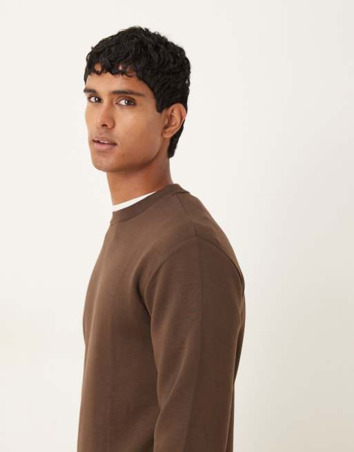 Sudadera marrón de Selected, 4 de 5