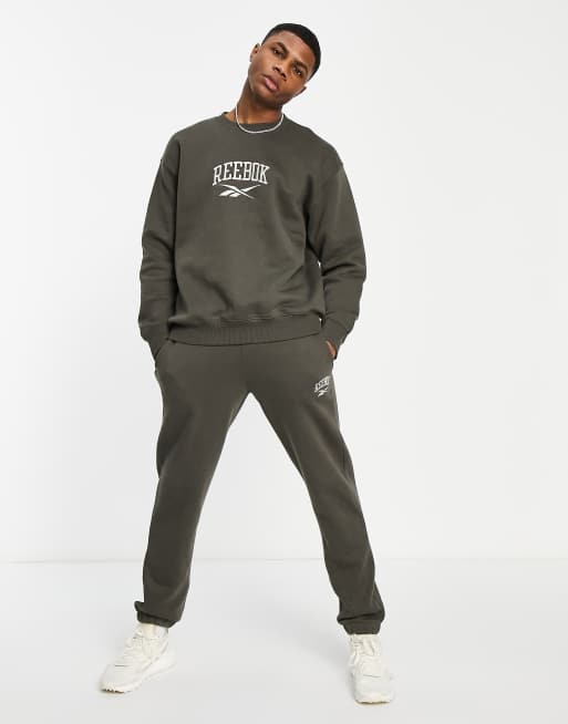 Reebok Vintage joggers in khaki - exclusive to ASOS