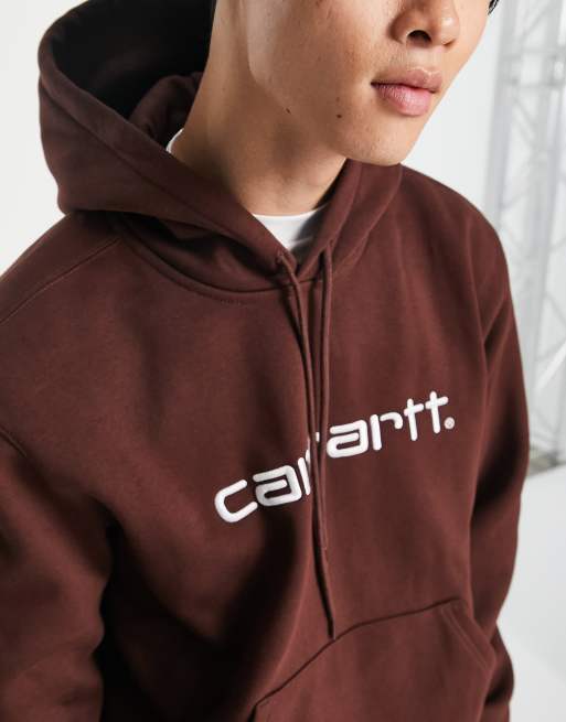 Carhartt discount sudadera marron