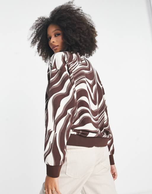 Sweatshirt Sudadera Zebra Adidas Bittoproperties Sudaderas Adidas