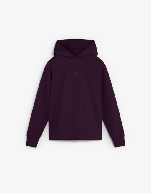 Sudadera morada básica con capucha Fade de Scalpers