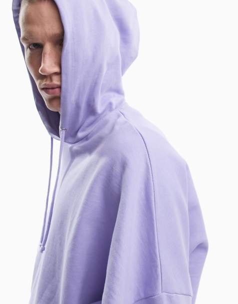 Sudadera morada online hombre