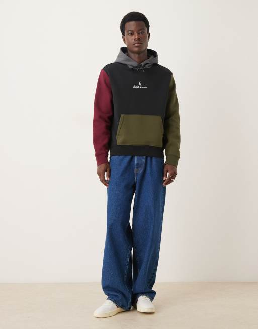 Sudadera multicolor de manga larga con capucha de Polo Ralph Lauren, 2 de 5