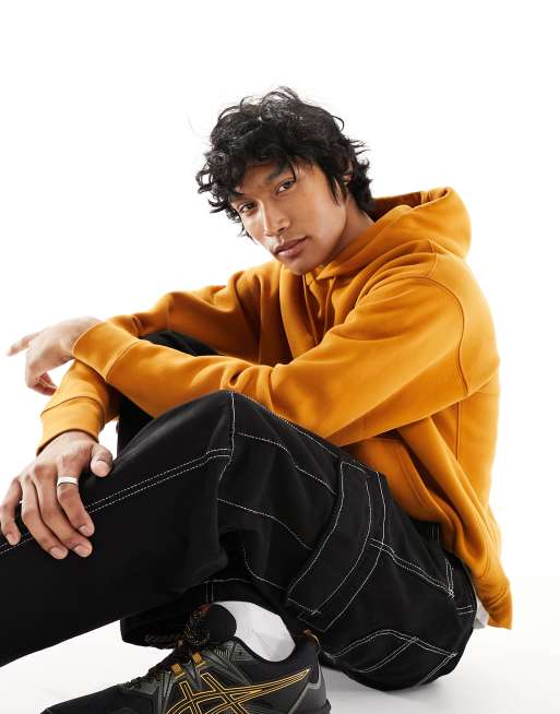 Sudadera naranja con capucha y logo pequeño de Levi's Skate